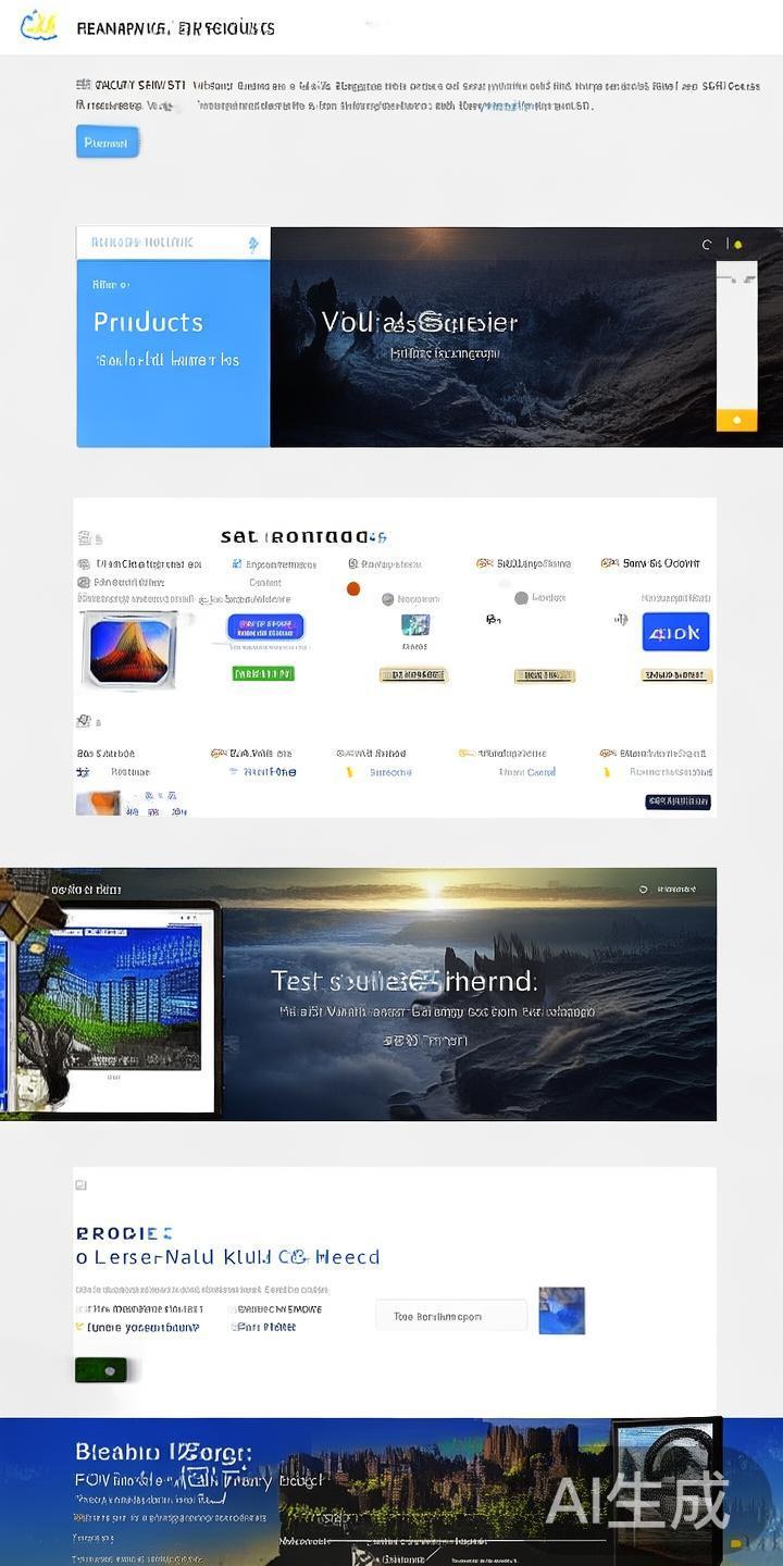 访问官网后，用户应优先了解网页的主要导航版块，以便